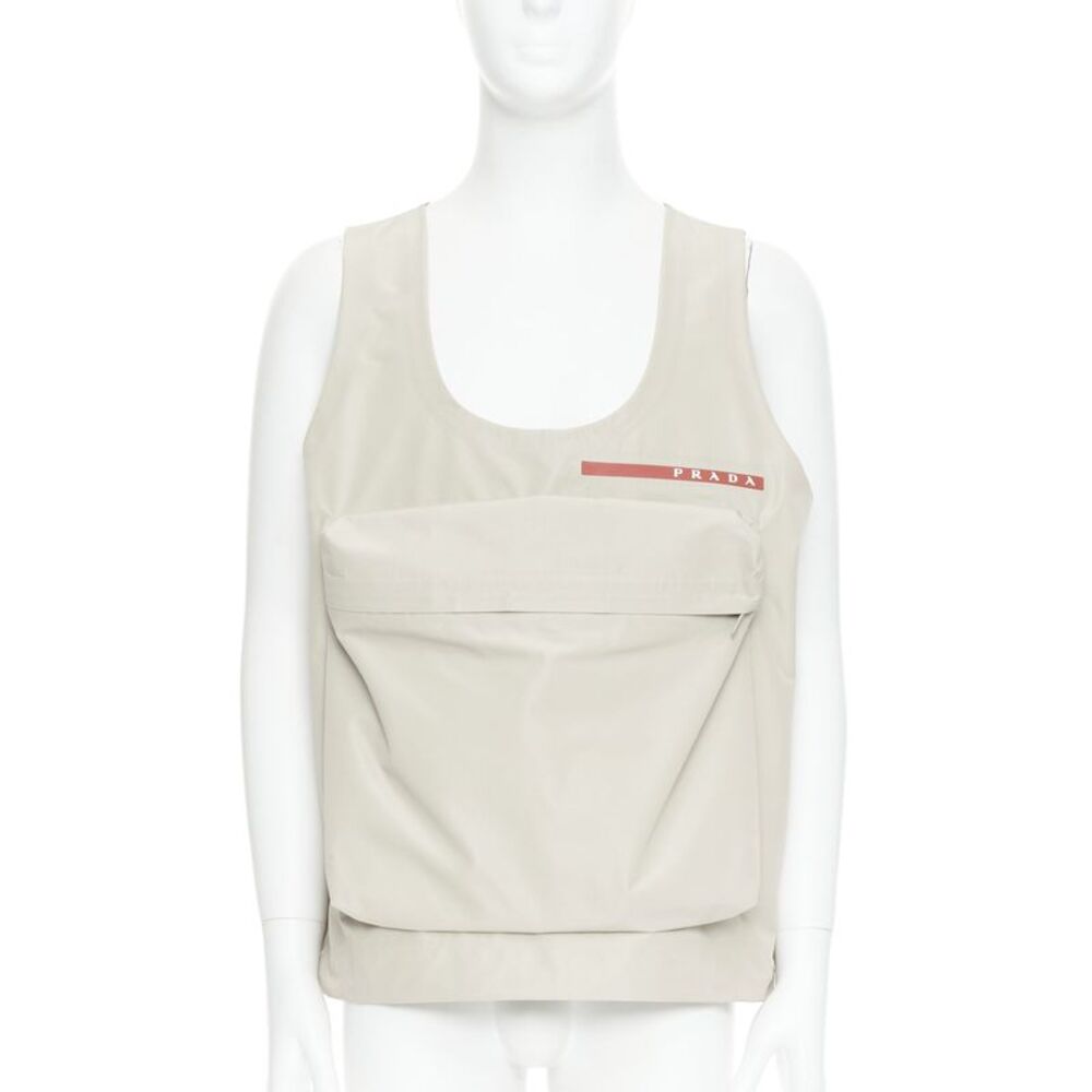 Prada Linea Rossa Technical Fabric Vest